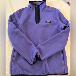 Lands’ End Snap neck Pullover